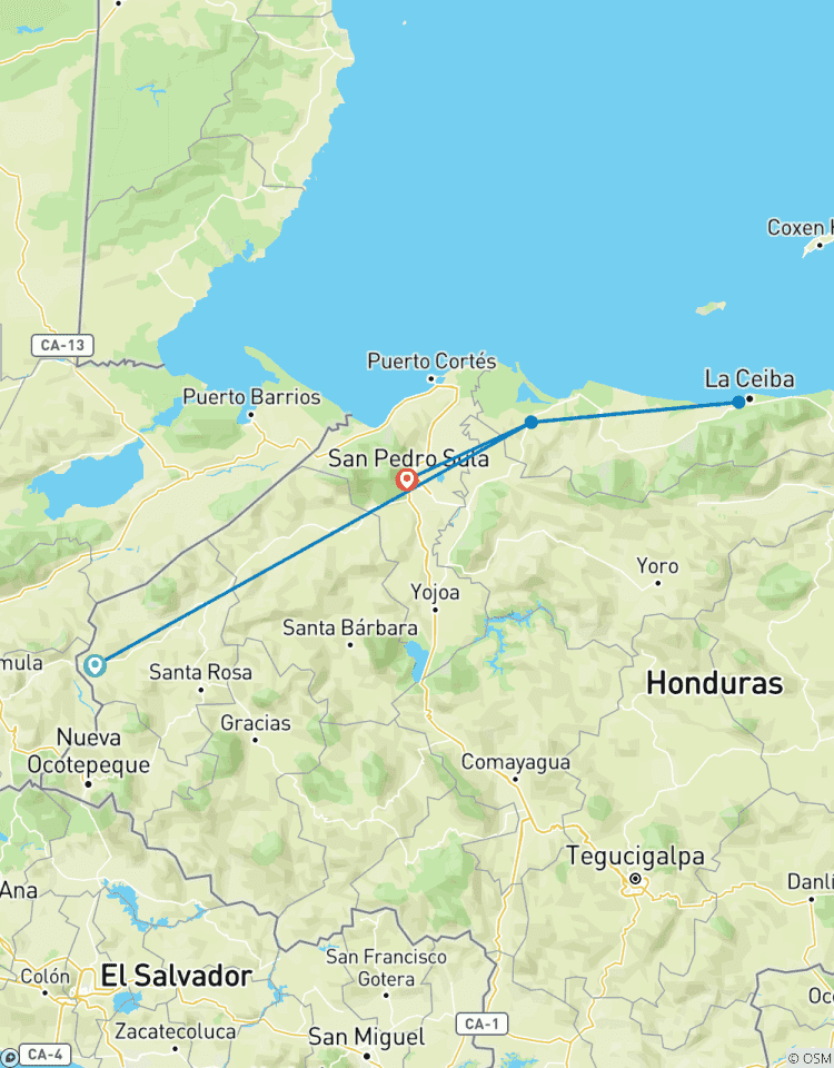 7 Tage Honduras Öko-Abenteuer Rundreise