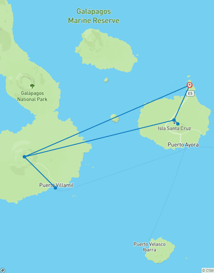 8 jours d\'aventure sur les îles Galápagos avec Santa Cruz et Isabela circuit