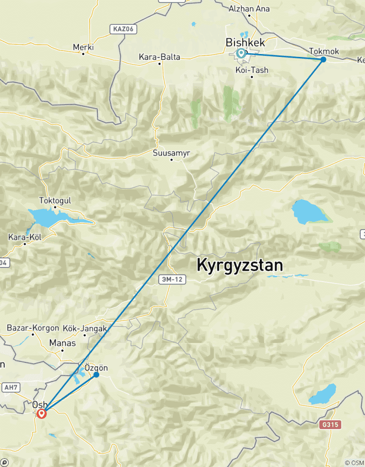 5-Day Cultural & Islamic Heritage Tour in Kyrgyzstan Tour