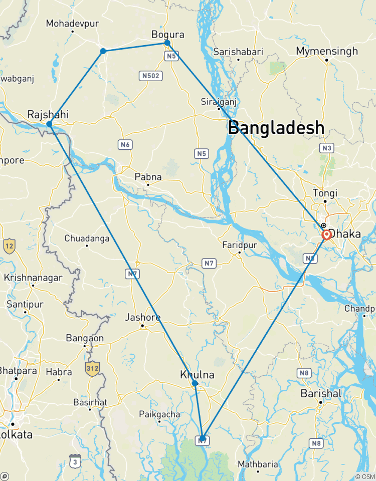 Bangladesh Tour of UNESCO World Heritages, and Beyond Tour