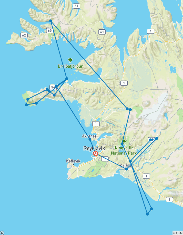 Circuito Islandia: Sagas y Manantiales