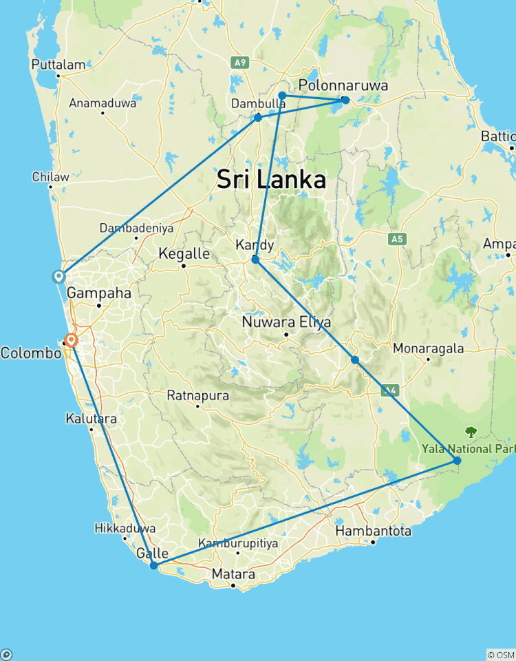 Circuito Viajes en grupo reducido a Sri Lanka