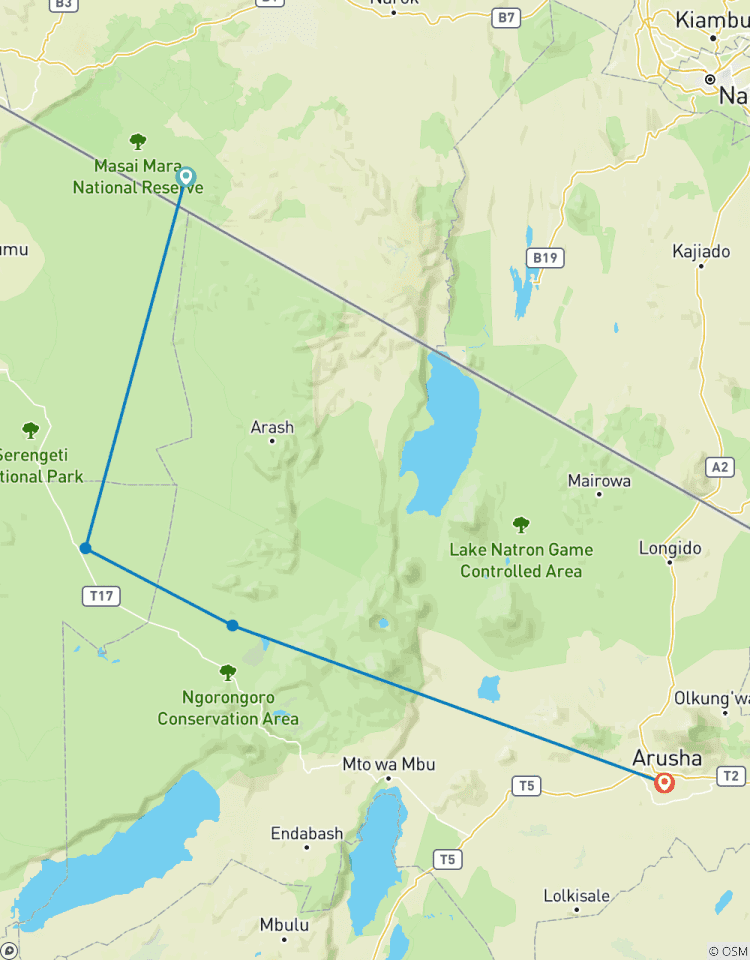 Circuito 8 Días/7 Noches: Safari por Kenia y Tanzania