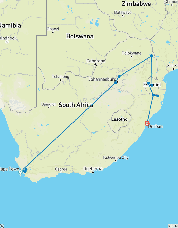 Une Afrique du Sud de rêve avec du flair circuit