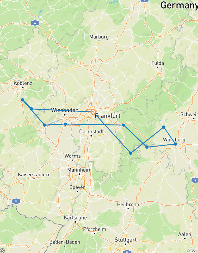 Main Fachwerk & Mittelrhein-Magie 2027 Rundreise