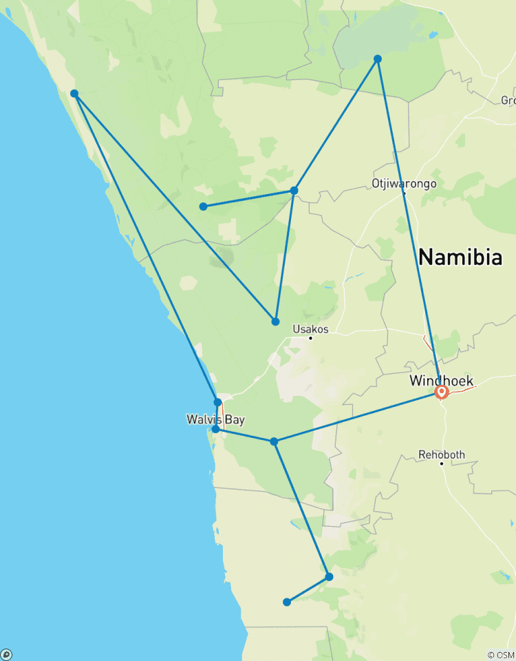 Classic Namibia Private Safari Adventure – 10 Days Tour