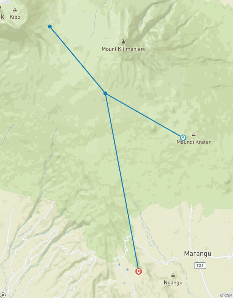 Erstaunliche 5 Tage Marangu Route Gipfelabenteuer Rundreise