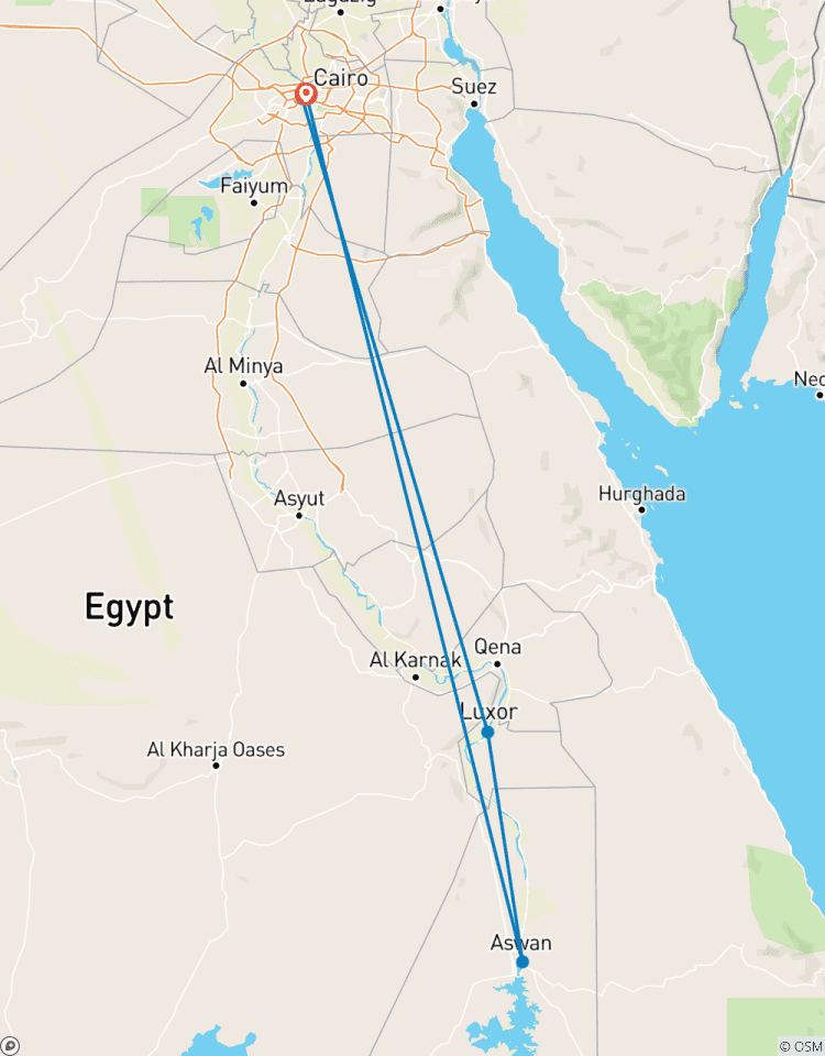 Egypt in 9 Days: Pyramids, Cairo & Luxury Nile Cruise Experience Tour