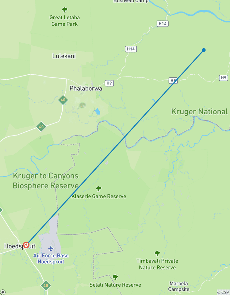8 jours d\'Afrique du Sud - Kruger Women in Wilderness Journey circuit