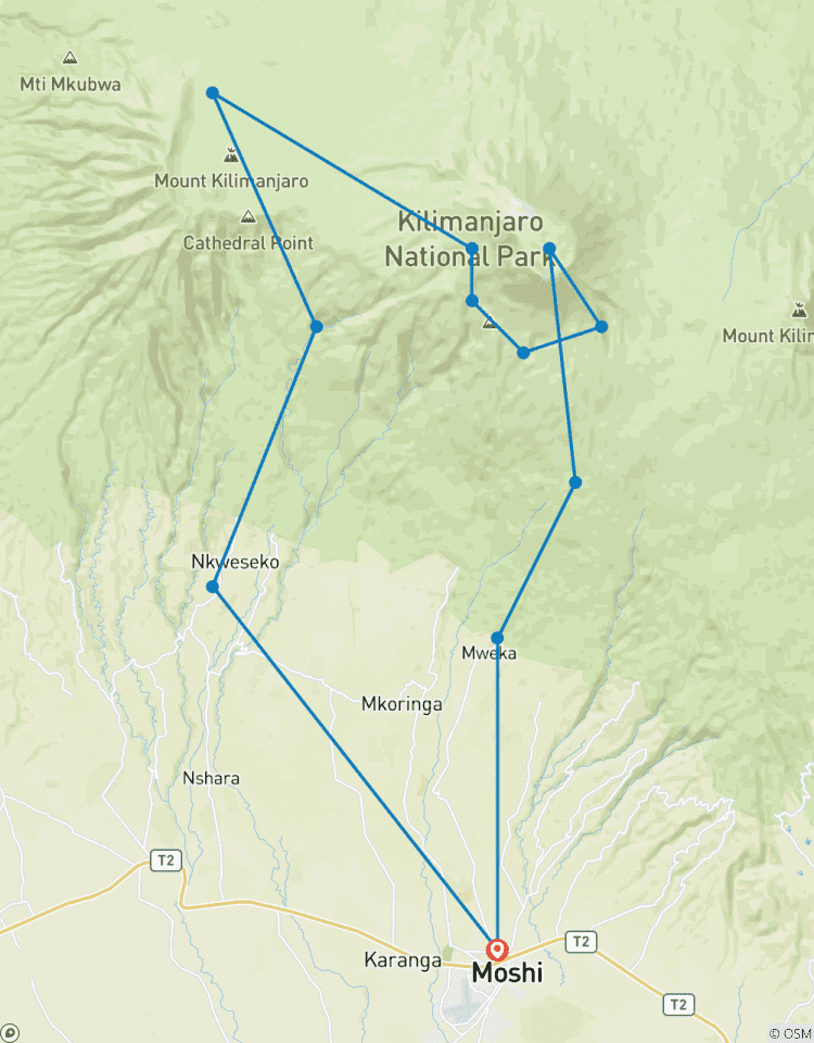 Circuito El Desafío de la Ruta del Whisky - Aventura de 7 días en el Kilimanjaro