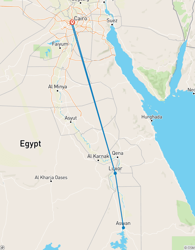 10-Day Egypt Tour: Cairo, Giza & 6-Night Nile Cruise Tour