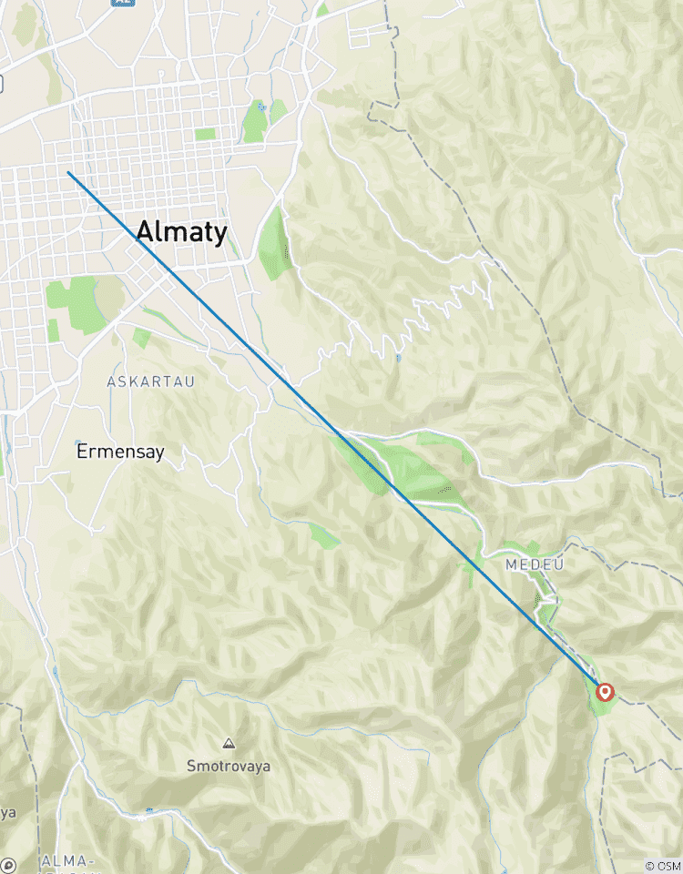 Almaty Gipfel & Stadt Highlights Abenteuer Rundreise