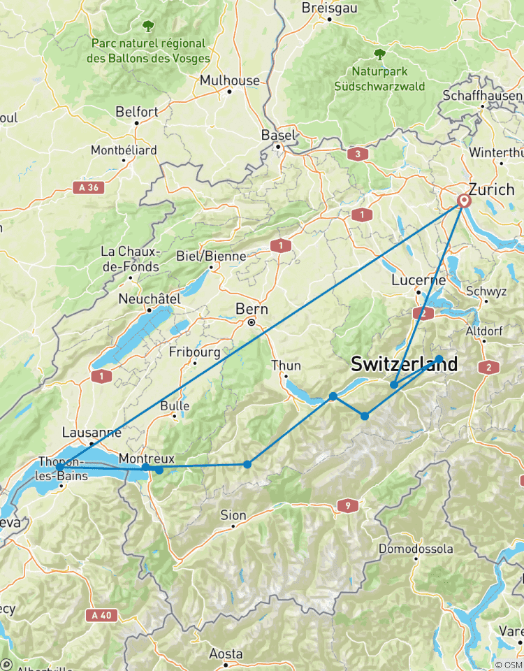 Switzerland: Hiking on the Via Alpina (Women Only) Tour