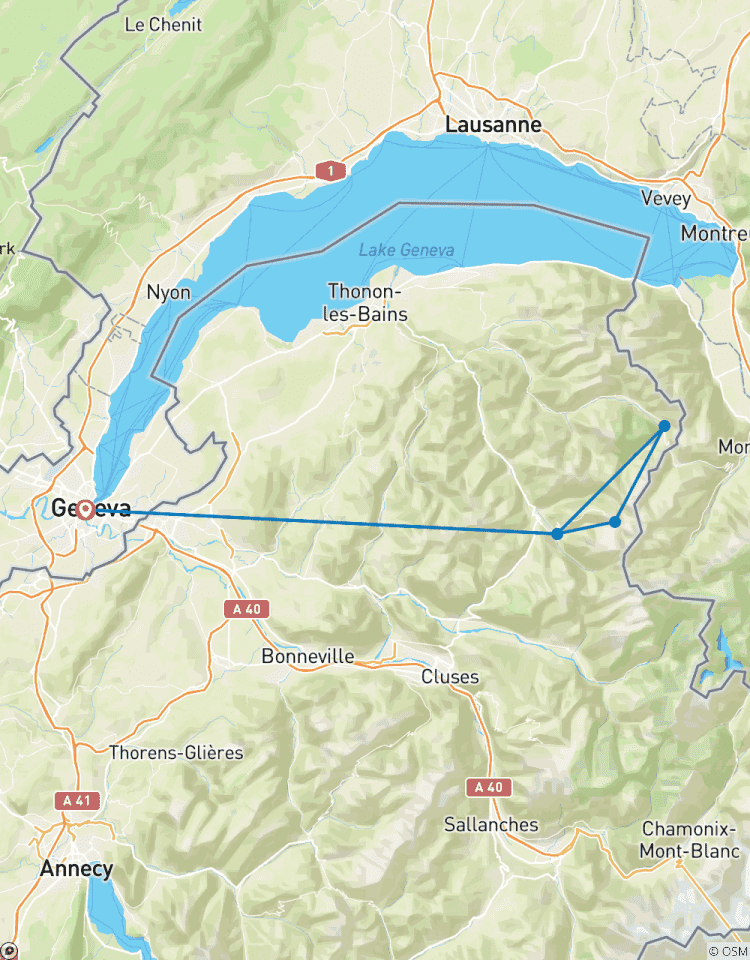 Die französischen Alpen - eine gesellige, aktive Woche im schönen Morzine Rundreise