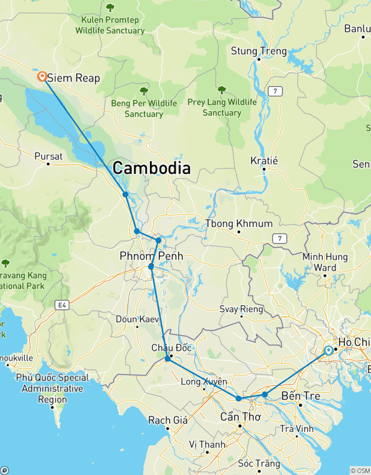7 nuits Mekong Upstream Vietnam Cambodge sur Mekong Symphony circuit