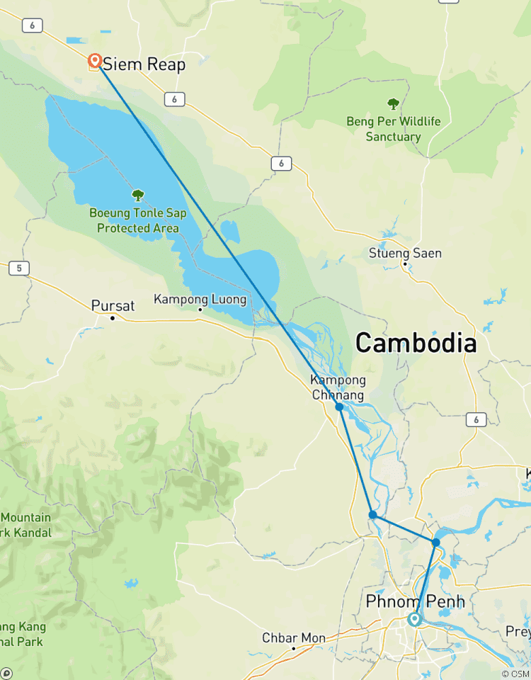 3 nuits Mekong Upstream Vietnam Cambodge sur Mekong Symphony circuit