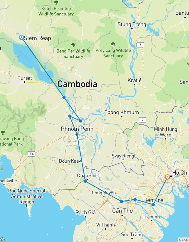 7 nuits Mekong Downstream Vietnam Cambodge sur Mekong Symphony circuit