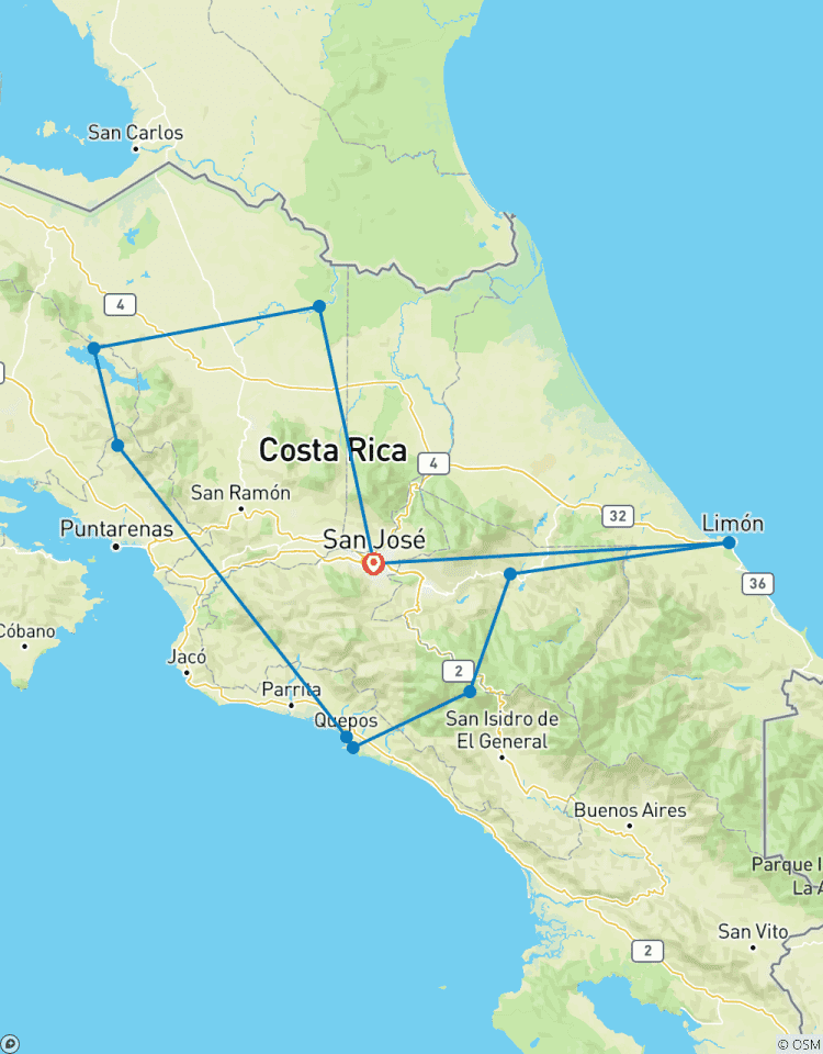 Circuito Costa Rica - Explorer Tour auf eigene Faust