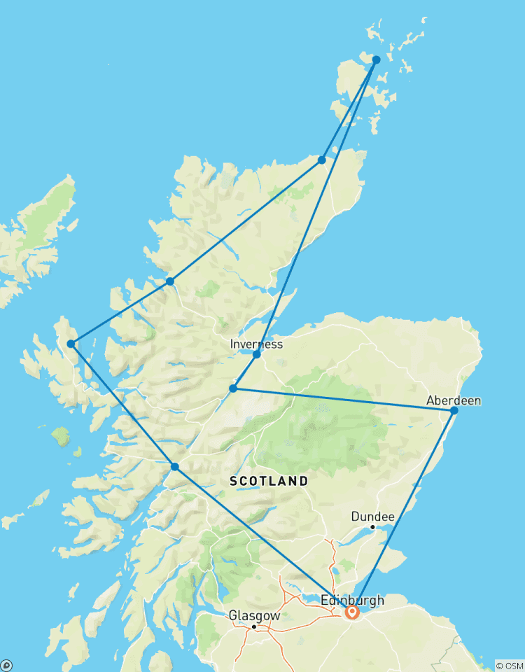 Circuito Escocia: Tierras vírgenes e islas místicas