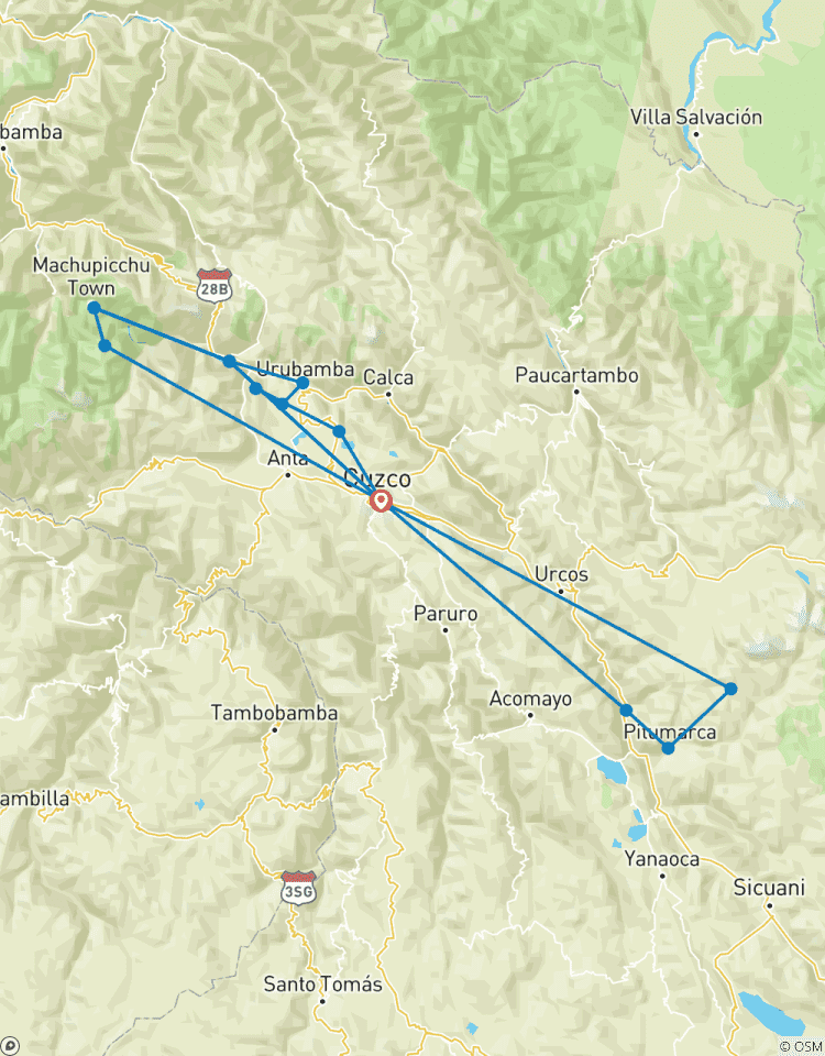 Cusco, Heiliges Tal, Regenbogenberg & Machu Picchu - 5 Tage Rundreise