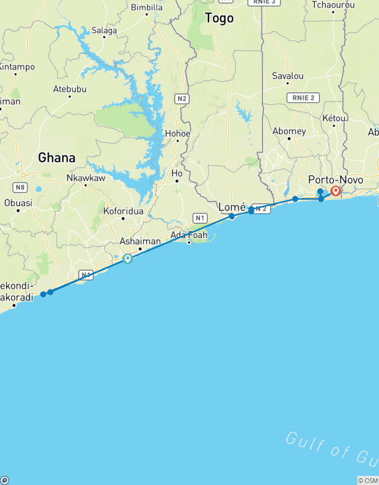 10 JOURS EN AFRIQUE DE L\'OUEST : GHANA, TOGO & BENIN circuit