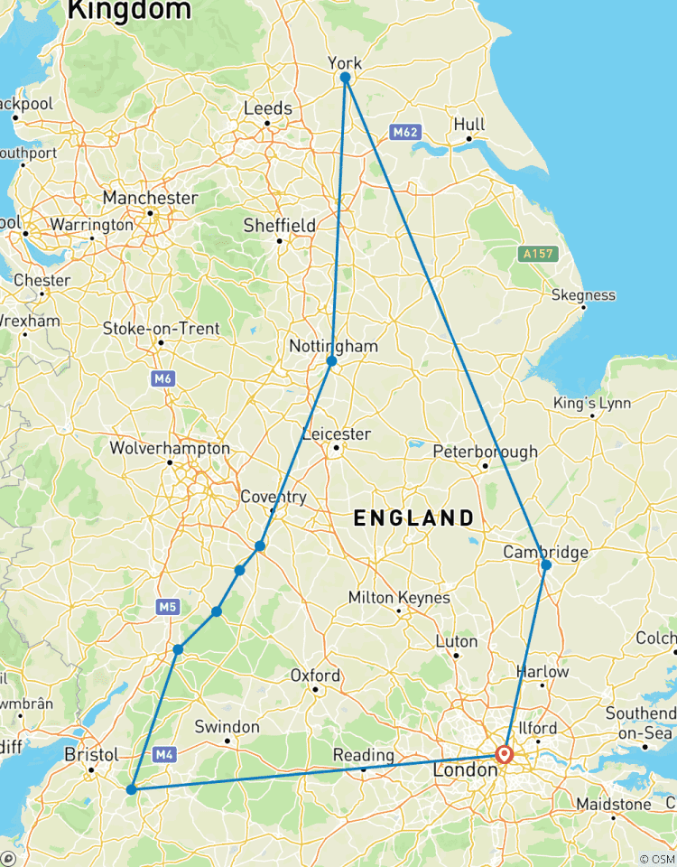 Circuito Inglaterra: Auf den Spuren Englands großer Geschichte