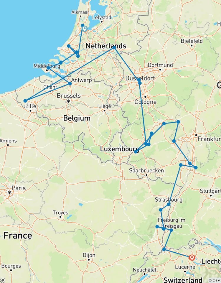 Romantische Rijn & Moezel 2026 - 15 Dagen (inclusief Zaandam)-rondreis