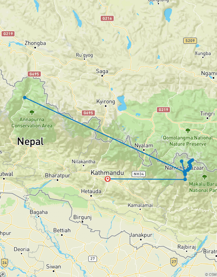 Everest Base Camp Trek-14 Tag/e Rundreise