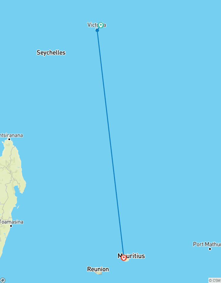 Circuito Salto de isla en las Seychelles y Mauricio