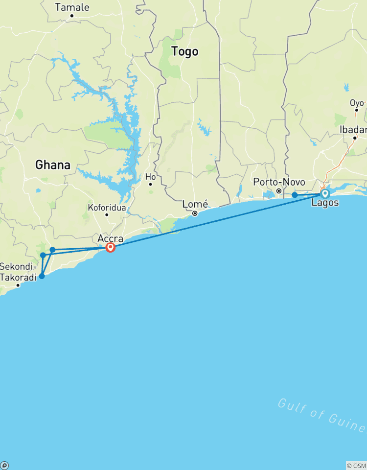 Nigeria & Ghana Kulturerbe-Erlebnis -9 Tage Rundreise