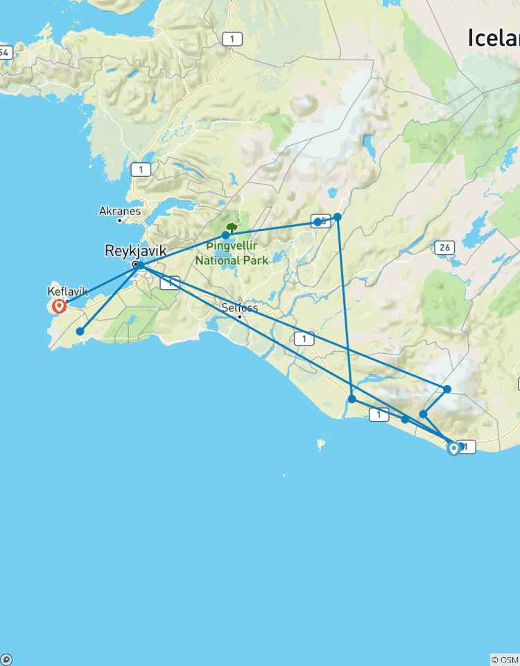 Circuito ⭐¡Máximo sur de Islandia!