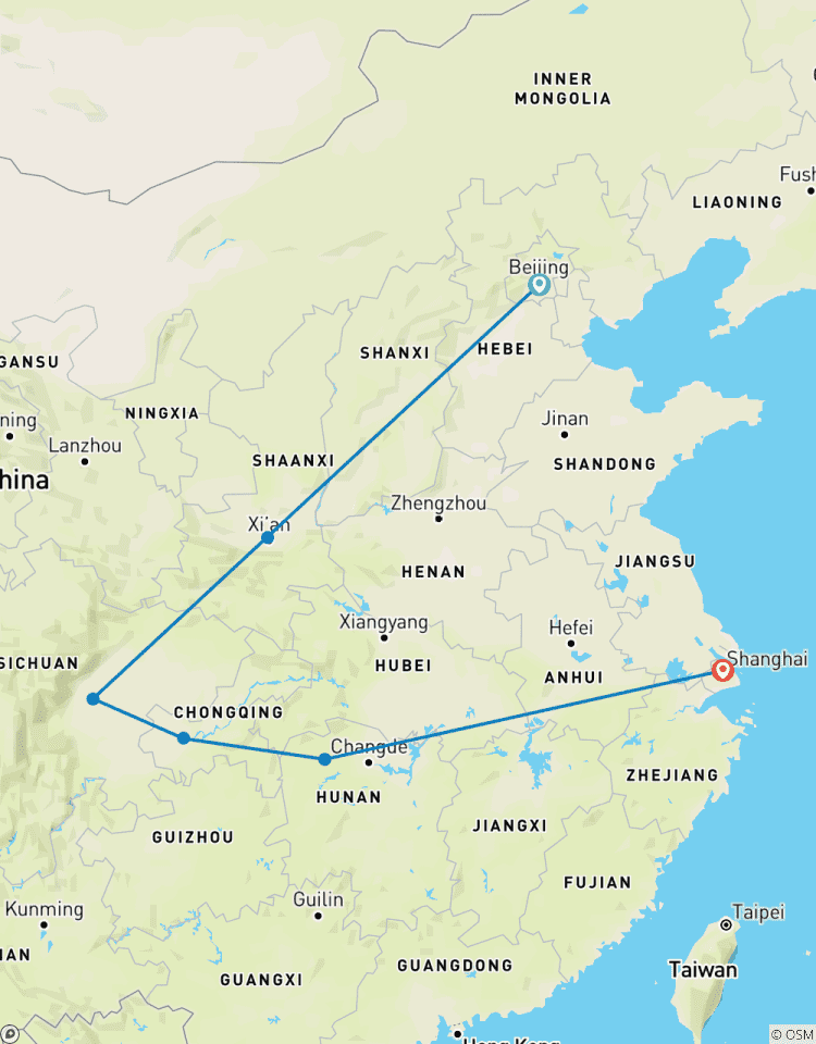 14 jours en Chine : Diverse Beauty Boutique Group Tour circuit