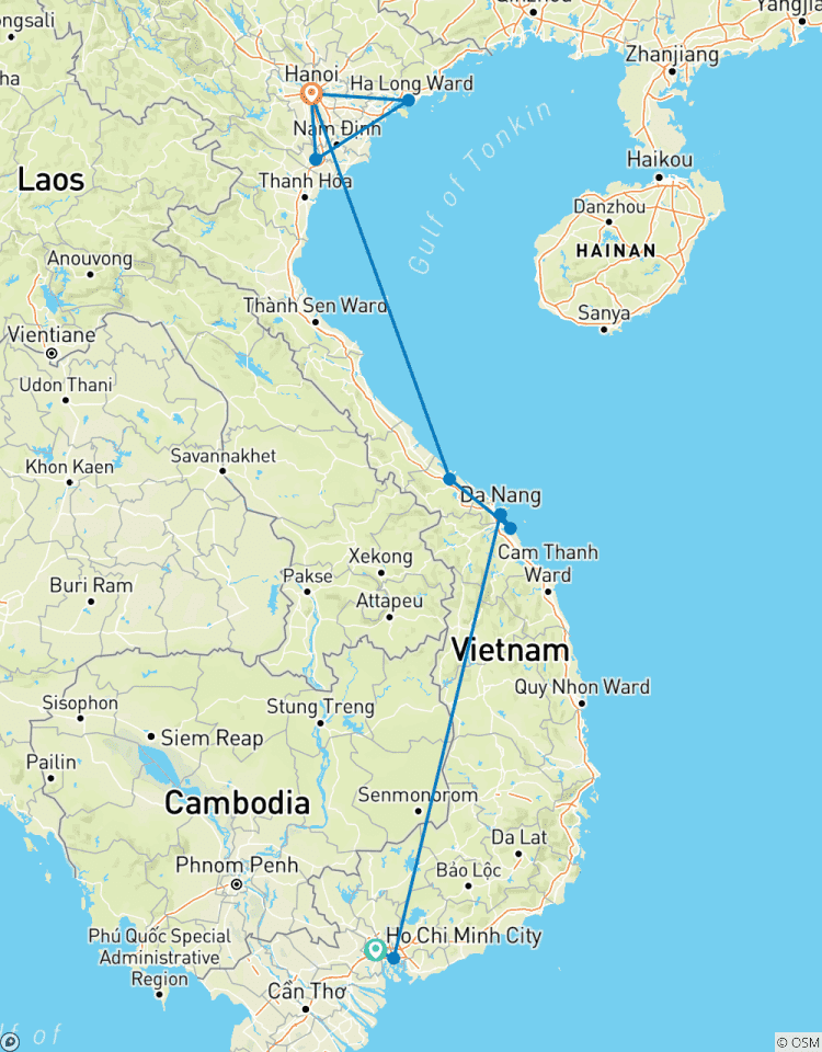 Circuito Lo mejor de Vietnam: De Saigón a Hanoi