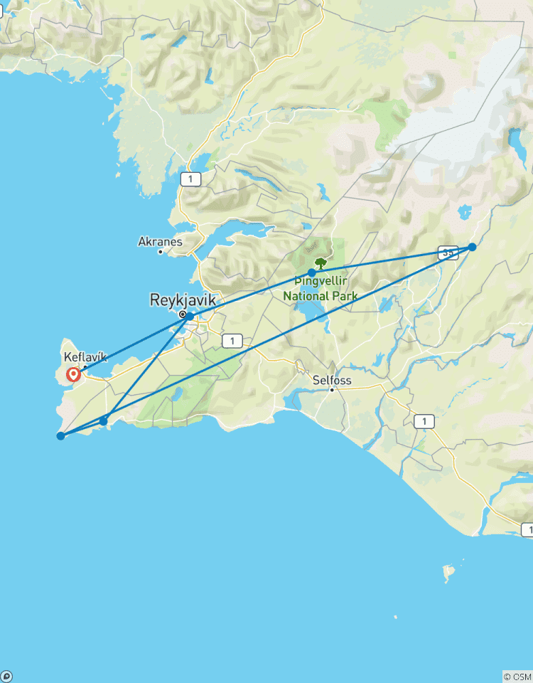 9 dagen op ontdekkingstocht door IJsland – Culinaire wandeling door Reykjavík, lavatunnels en de Golden Circle-rondreis
