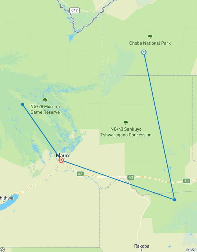 Premium Botswana (5 destinations) Tour