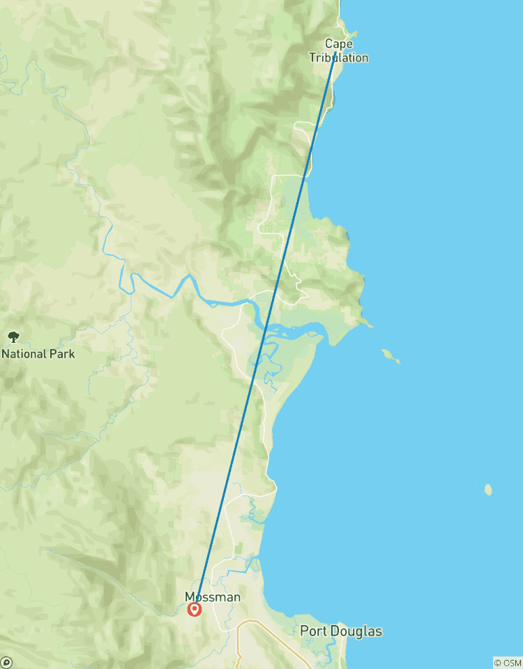 Circuito Excursión Premium de un día a Cape Tribulation, Daintree y la Selva Tropical de Mossman Gorge