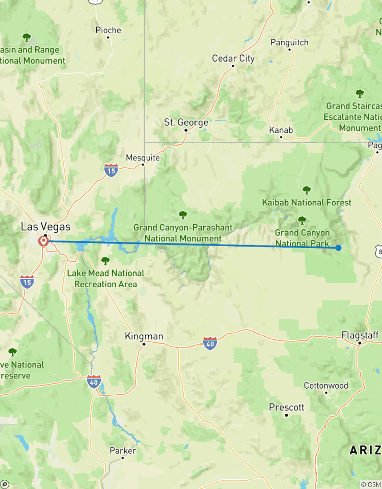 Circuito Parque Nacional del Gran Cañón: Pasar la noche