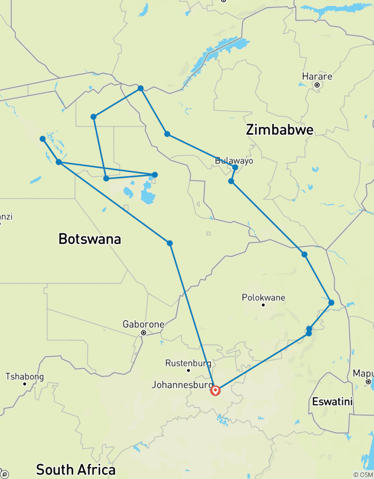 Explore Southern Africa Tour