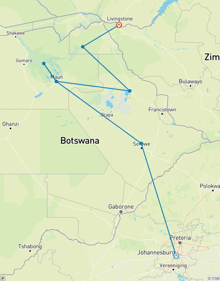 L\'expérience de l\'Okavango circuit
