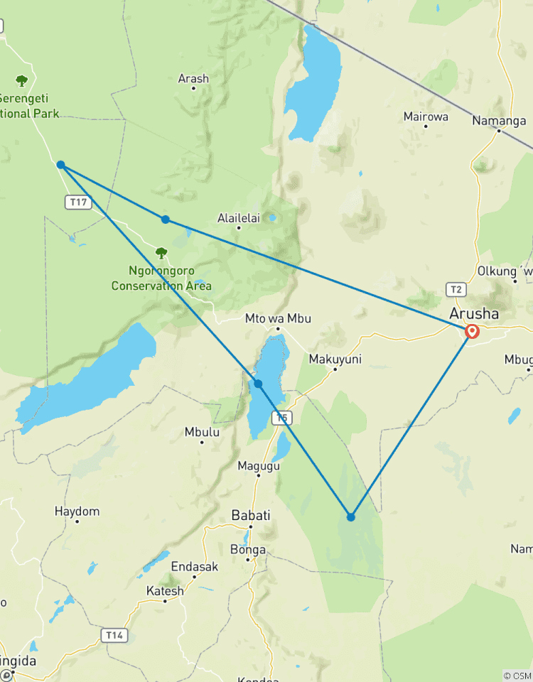 6 Dagen Verbazingwekkende Wildlife Safari-rondreis