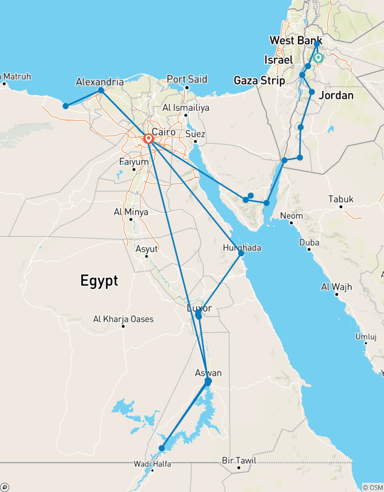 Jordan & Egypt Uncovered Tour