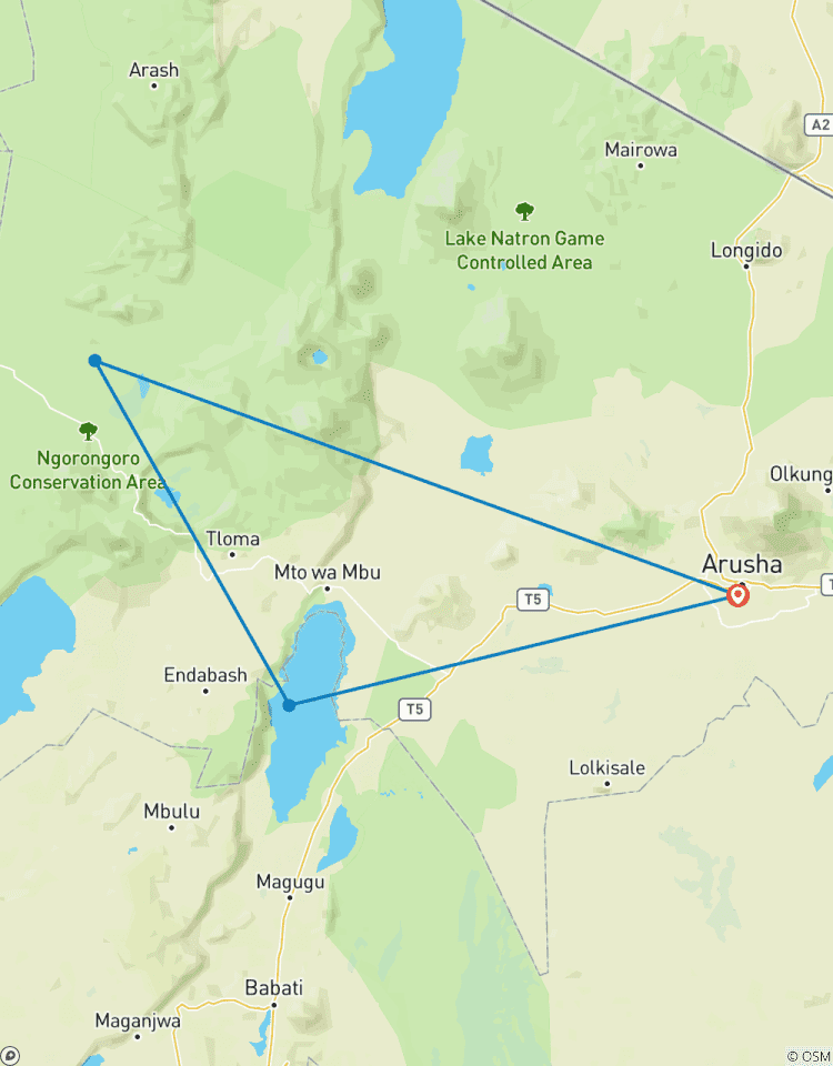 Safari-Wochenende im Norden Tansanias Rundreise