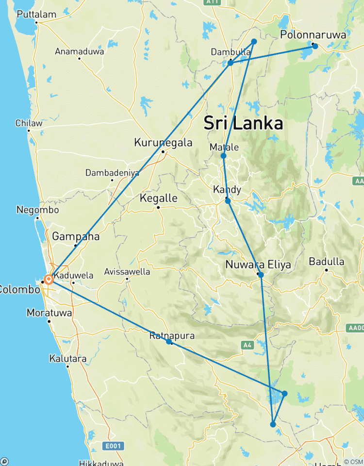 Colombo, Caves & Kandy - 8 days Tour
