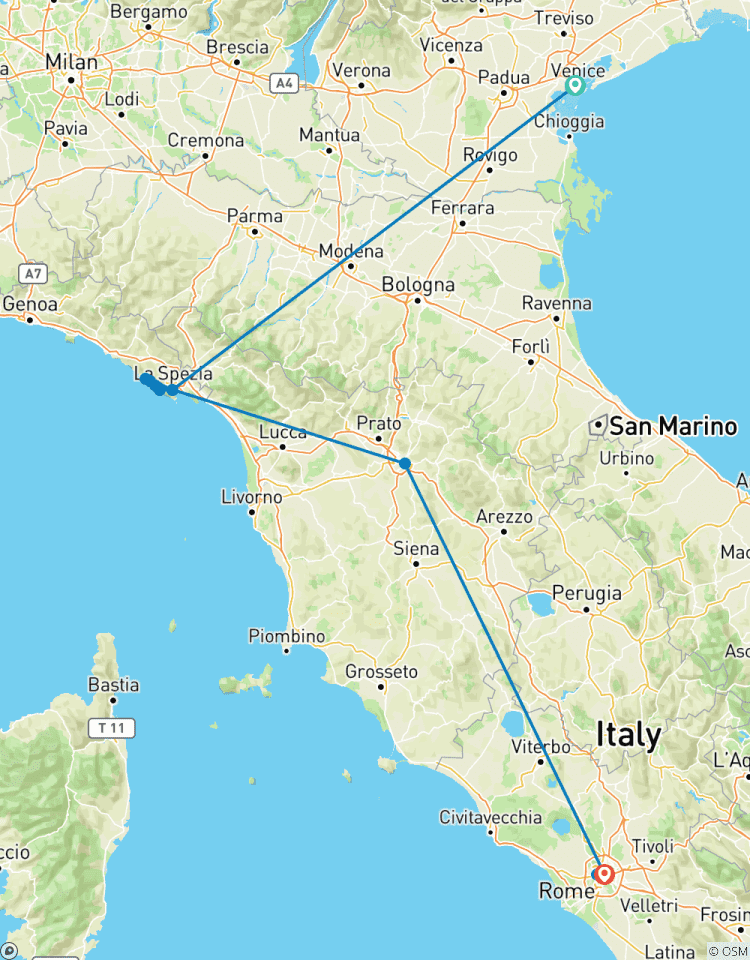 Highlights of Italy Tour