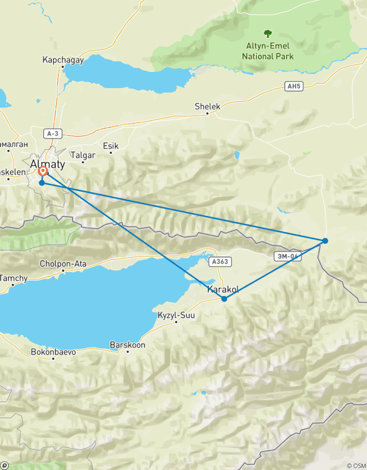 Kasachstan und Kirgisistan mit dem Mountainbike Rundreise