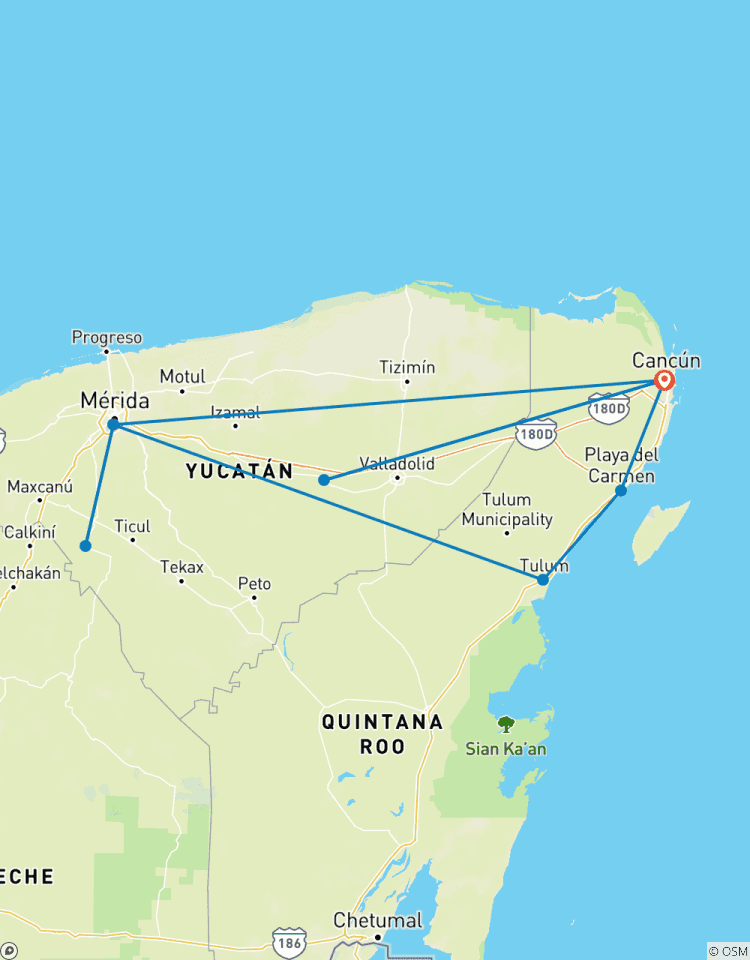 Circuito Experiencia Yucatán, Quintana Roo