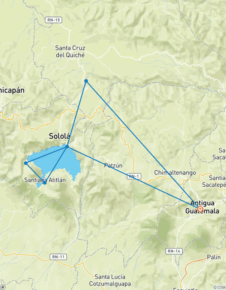 Circuito Lago de Atitlán y mercado de Chichicastenango 3D/2N
