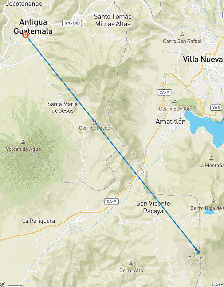 Circuito Excursión al volcán activo de Pacaya