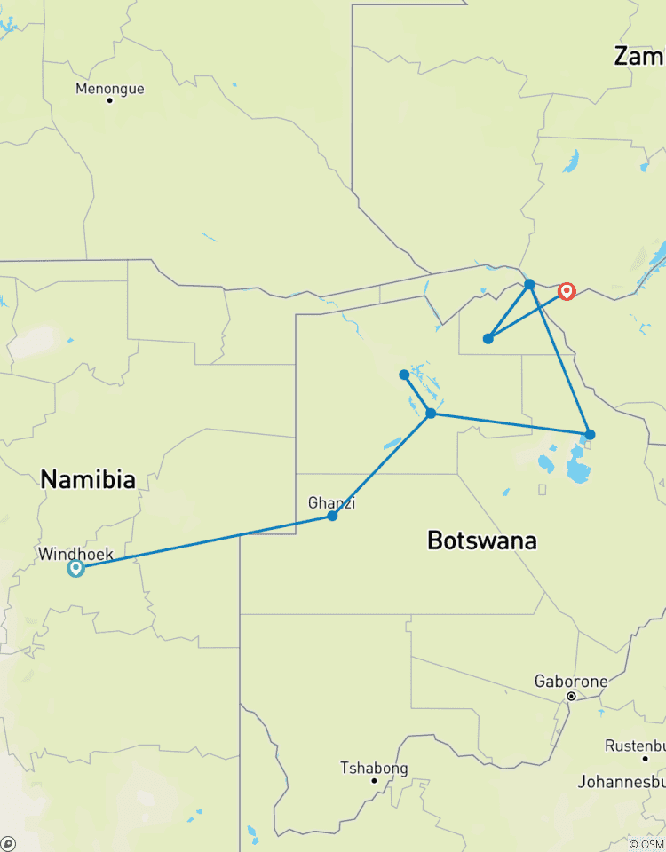 Botswana & Victoria Falls Adventure Tour