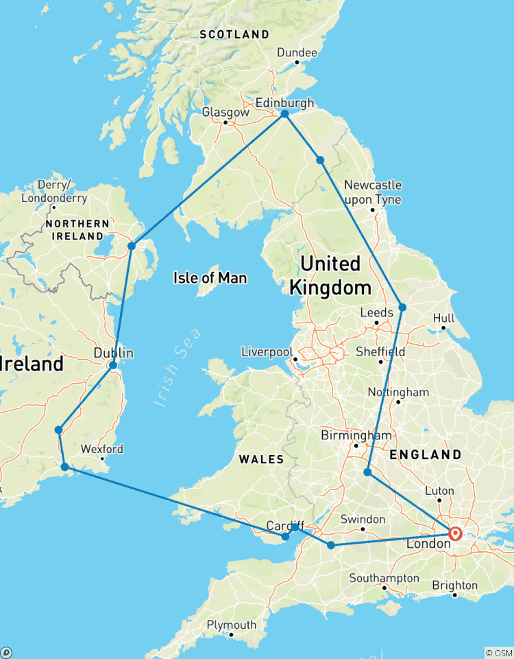 L\'essentiel de la Grande- Bretagne et de l\'Irlande circuit